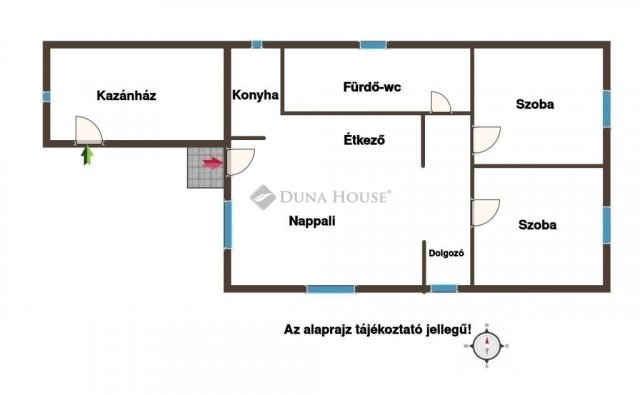 Eladó családi ház, Cegléden 72.99 M Ft, 3 szobás