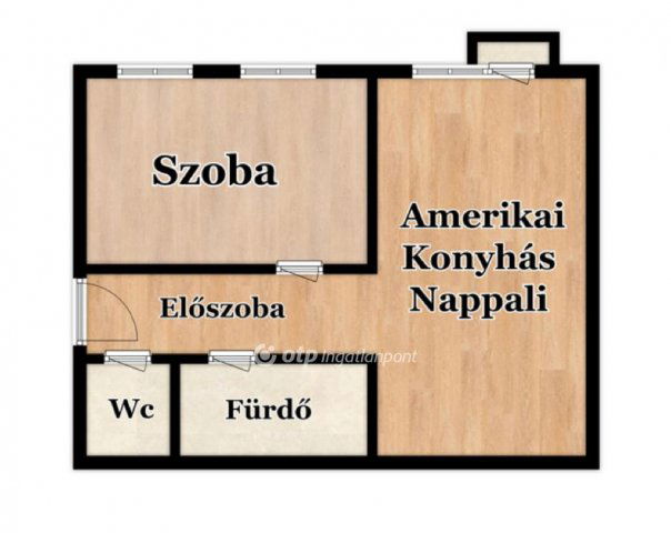 Kiadó téglalakás, albérlet, Debrecenben 230 E Ft / hó, 2 szobás