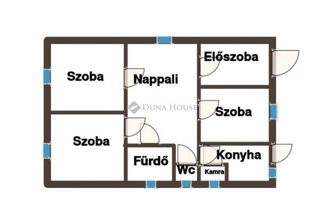 Eladó családi ház, Pécsett 42 M Ft, 4 szobás