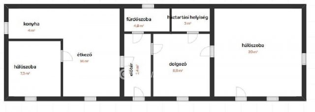 Eladó családi ház, Pilisen 23 M Ft, 1+2 szobás