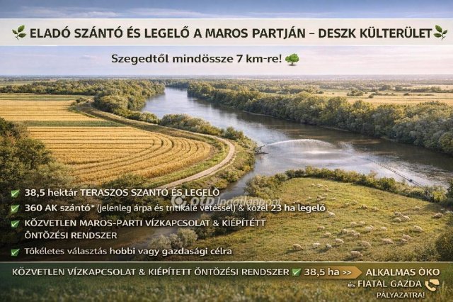 Eladó mezogazdasagi ingatlan, Deszken 89 M Ft