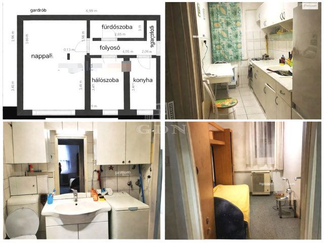 Eladó téglalakás, Budapesten, XVI. kerületben 60.5 M Ft