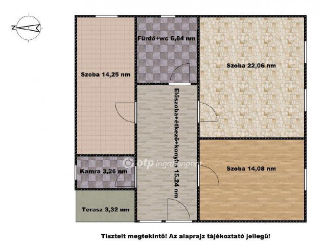 Eladó családi ház, Kunmadarason 3.5 M Ft, 3 szobás