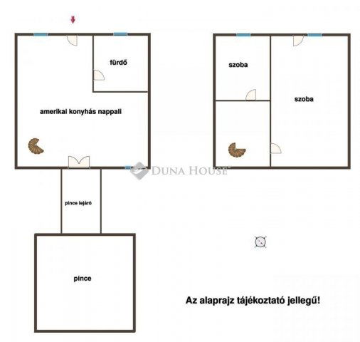 Eladó nyaraló, Monoron 24.99 M Ft, 3 szobás
