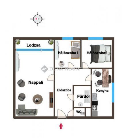 Eladó panellakás, III. kerületben, Kaszásdűlő utcában