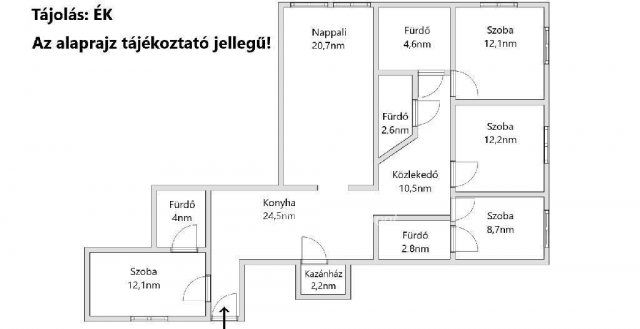 Eladó téglalakás, Budapesten, XIII. kerületben 189 M Ft