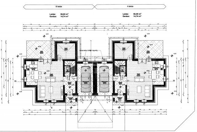 Eladó ikerház, Budapesten, XXII. kerületben 189.9 M Ft, 5 szobás