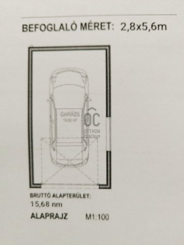 Eladó garázs, Siófokon 6.5 M Ft / költözzbe.hu