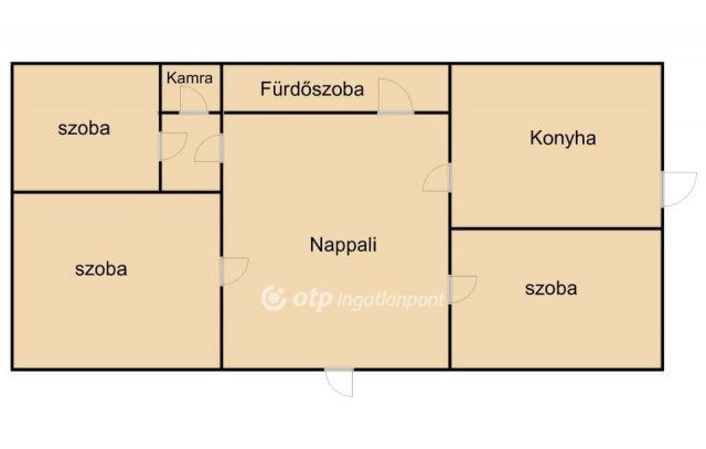 Eladó családi ház, Nagykállóban 22.5 M Ft, 3 szobás