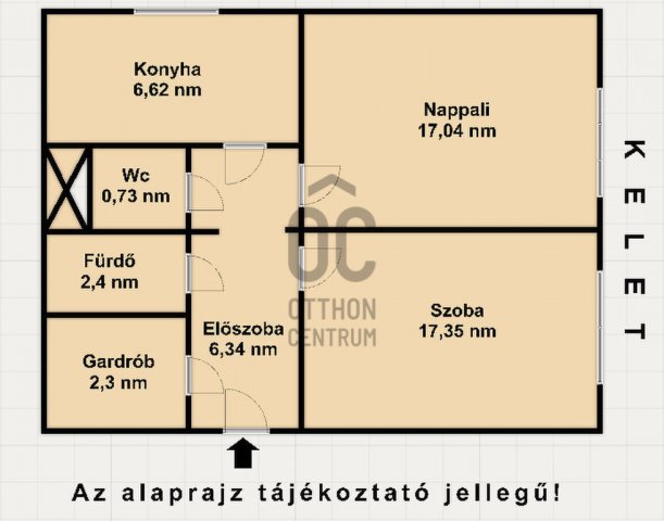 Eladó panellakás, Budapesten, III. kerületben 63.9 M Ft, 2 szobás