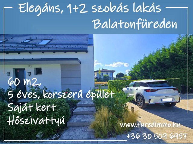 Eladó téglalakás, Balatonfüreden 120 M Ft, 3 szobás