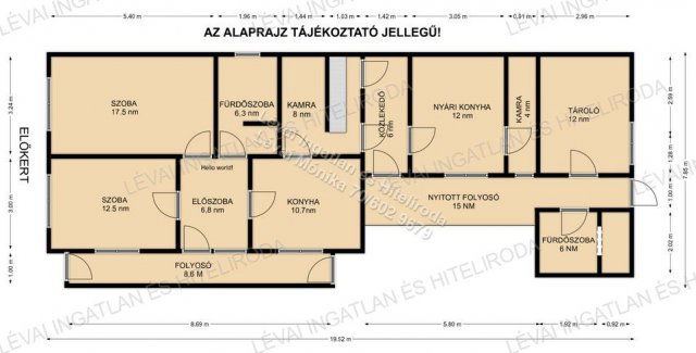 Eladó családi ház, Békéscsabán 24.9 M Ft, 2 szobás