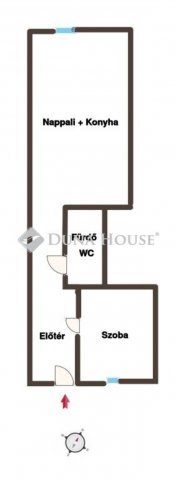 Eladó téglalakás, Budapesten, XIII. kerületben 49 M Ft, 1 szobás