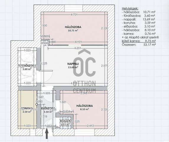 Eladó családi ház, Nagykőrösön 26.2 M Ft, 3 szobás