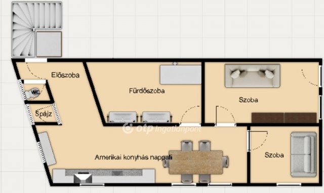 Kiadó téglalakás, albérlet, Hajdúszoboszlón 250 E Ft / hó