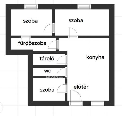 Eladó téglalakás, Budapesten, VIII. kerületben 89.9 M Ft