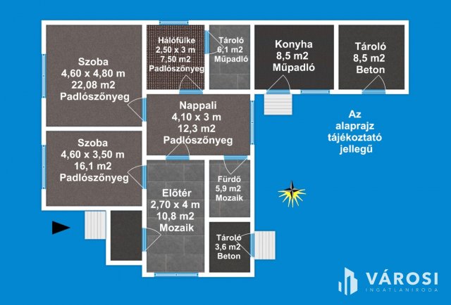 Eladó családi ház, Kisteleken 49.9 M Ft, 4 szobás