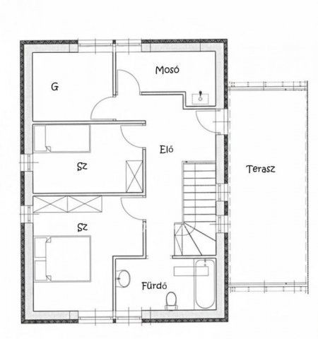 Eladó sorház, Kajászón 106.9 M Ft, 3+1 szobás