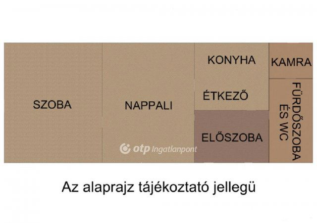 Eladó családi ház, Nyírbogdányon 17.5 M Ft, 1 szobás