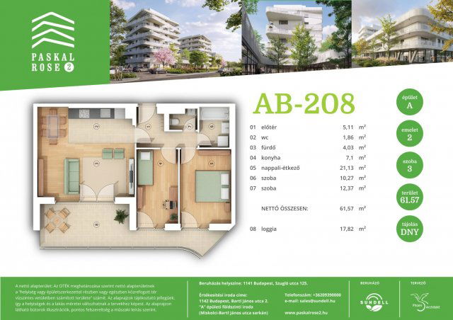 Eladó téglalakás, XIV. kerületben, Bartl János utcában