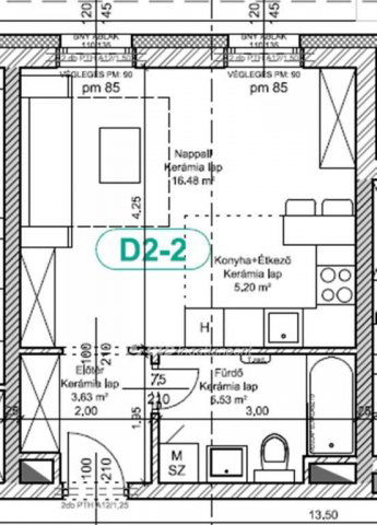 Eladó téglalakás, Levélen 36.682 M Ft, 1 szobás
