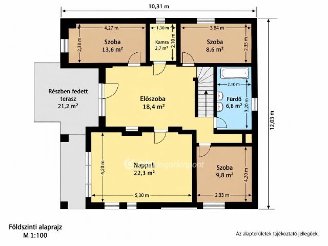 Eladó családi ház, Balatonszepezden 300 M Ft, 4+2 szobás