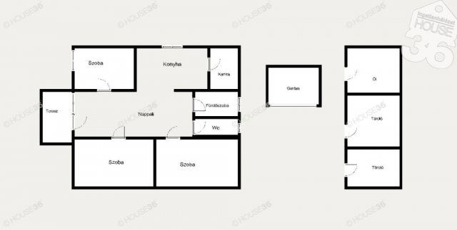 Eladó családi ház, Nagykőrösön 49.9 M Ft, 3 szobás