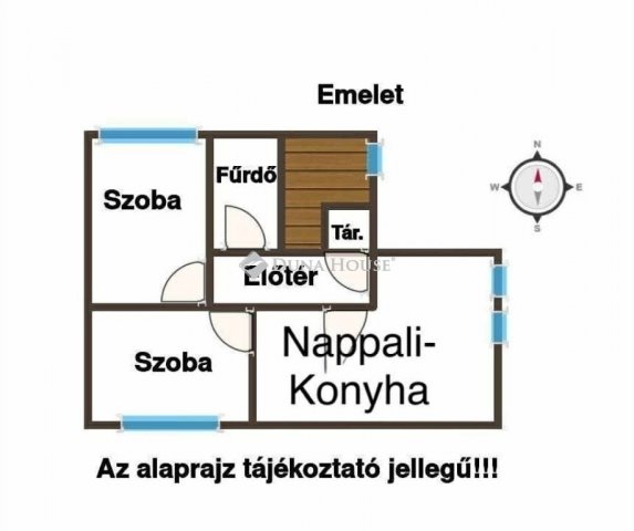 Eladó téglalakás, Ráckevén 63.5 M Ft, 3 szobás