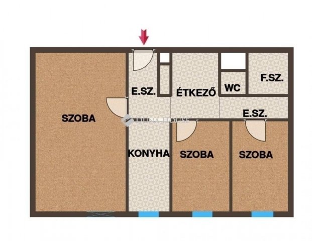 Eladó panellakás, Budapesten, III. kerületben 68.5 M Ft