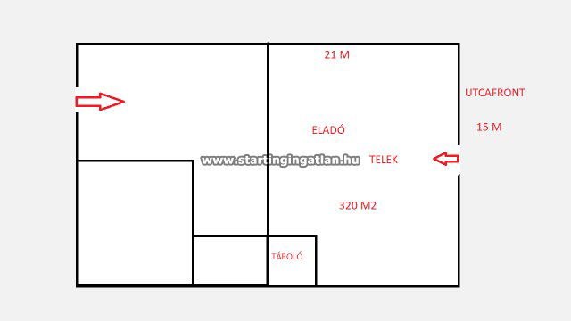 Eladó telek, Üllőn, Pesti úton 24.8 M Ft / költözzbe.hu