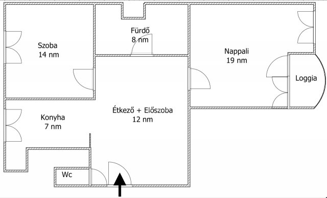 Eladó téglalakás, Gödöllőn 81.99 M Ft, 2 szobás
