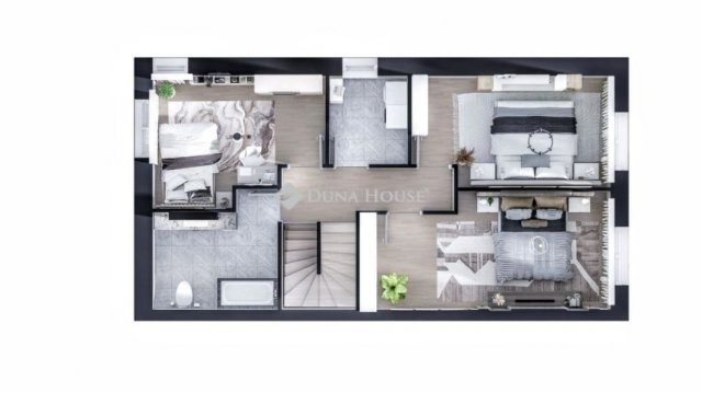 Eladó ikerház, Vecsésen 132 M Ft, 4 szobás