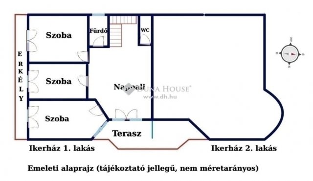 Eladó ikerház, Pécelen 144.9 M Ft, 6 szobás