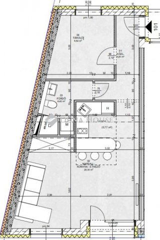 Eladó téglalakás, Debrecenben 73.679 M Ft, 2 szobás