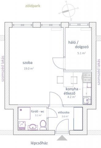 Kiadó téglalakás, albérlet, Budapesten, III. kerületben