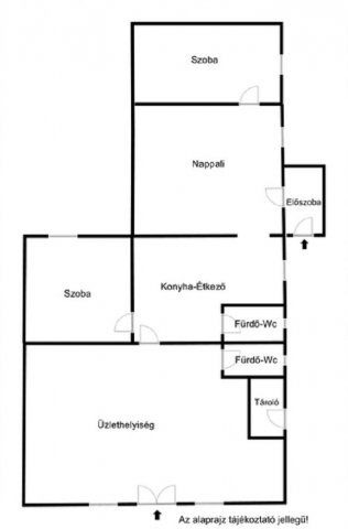 Eladó családi ház, Nyíregyházán 45.2 M Ft, 3 szobás