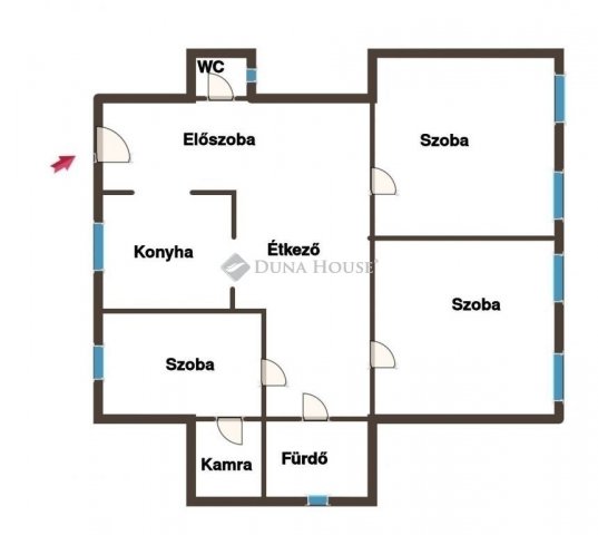 Eladó téglalakás, Budapesten, VIII. kerületben 113.9 M Ft