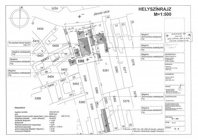 Eladó családi ház, Debrecenben, Jánosi utcában 179 M Ft