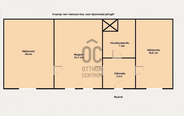 Kiadó téglalakás, albérlet, Budapesten, V. kerületben, 3 szobás