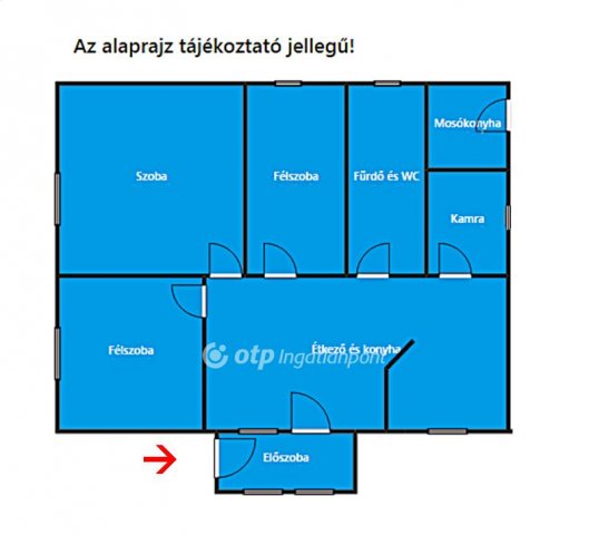 Eladó családi ház, Mezőtúron 21.9 M Ft, 1+2 szobás