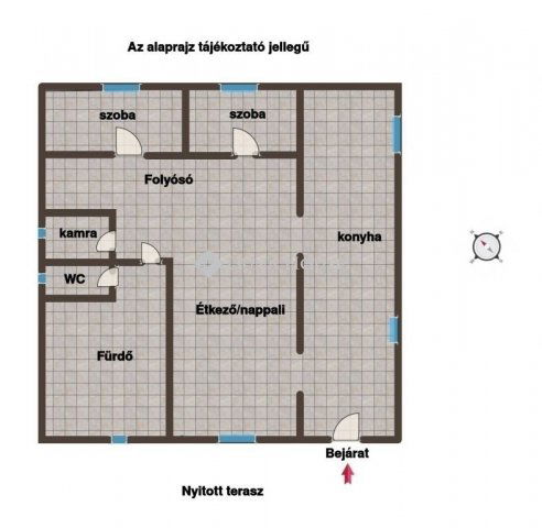 Eladó családi ház, Kiszomboron 29.99 M Ft, 2 szobás