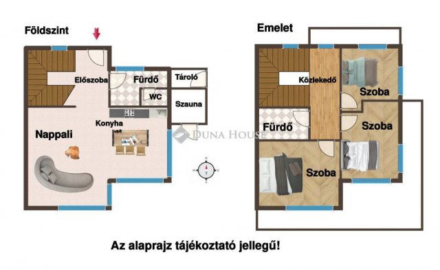 Eladó ikerház, Balatonakaliban 498 M Ft, 4 szobás