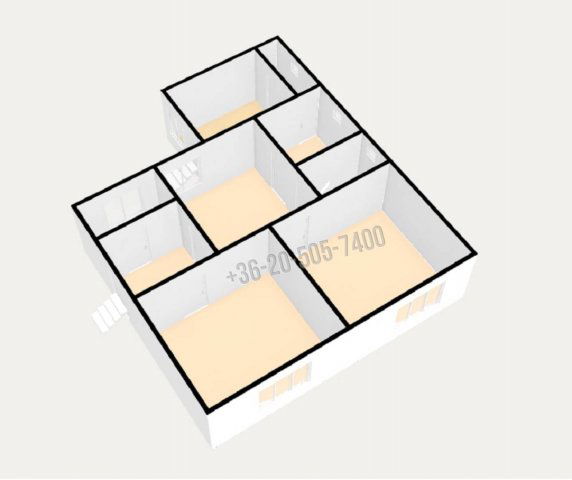Eladó családi ház, Tiszalúcon 13.9 M Ft, 2+1 szobás