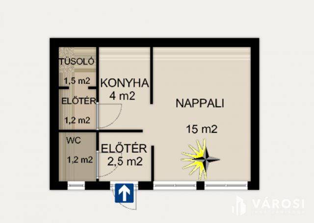 Eladó családi ház, Hódmezővásárhelyen 16.5 M Ft, 1 szobás