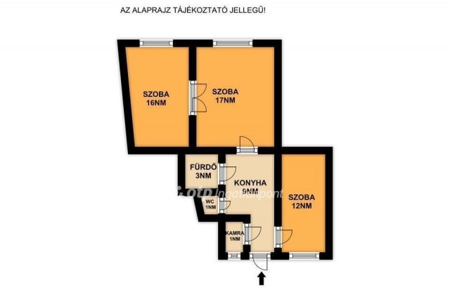 Eladó téglalakás, Budapesten, VIII. kerületben 73.9 M Ft