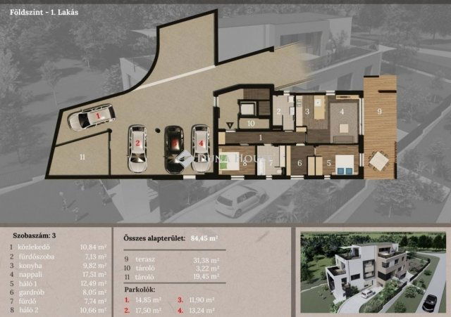 Eladó téglalakás, Budapesten, XI. kerületben 190.418 M Ft