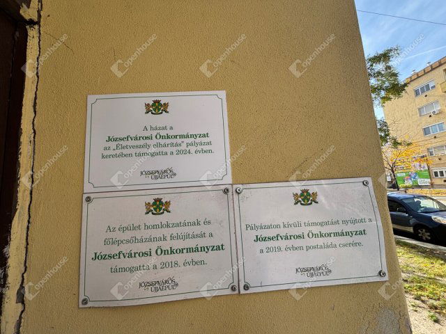 Eladó téglalakás, Budapesten, VIII. kerületben 38 M Ft, 1 szobás