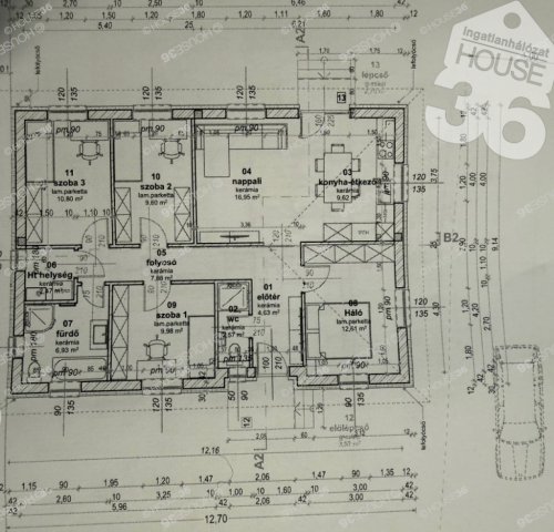 Eladó családi ház, Ballószögön 85.9 M Ft, 5 szobás