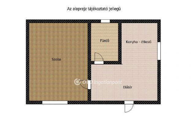 Eladó családi ház, Ráckeresztúron 25.9 M Ft, 1 szobás