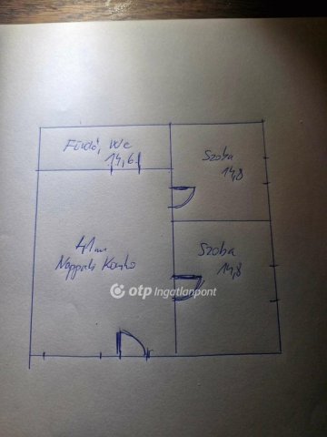 Eladó családi ház, Bölcskén 34.5 M Ft, 2 szobás